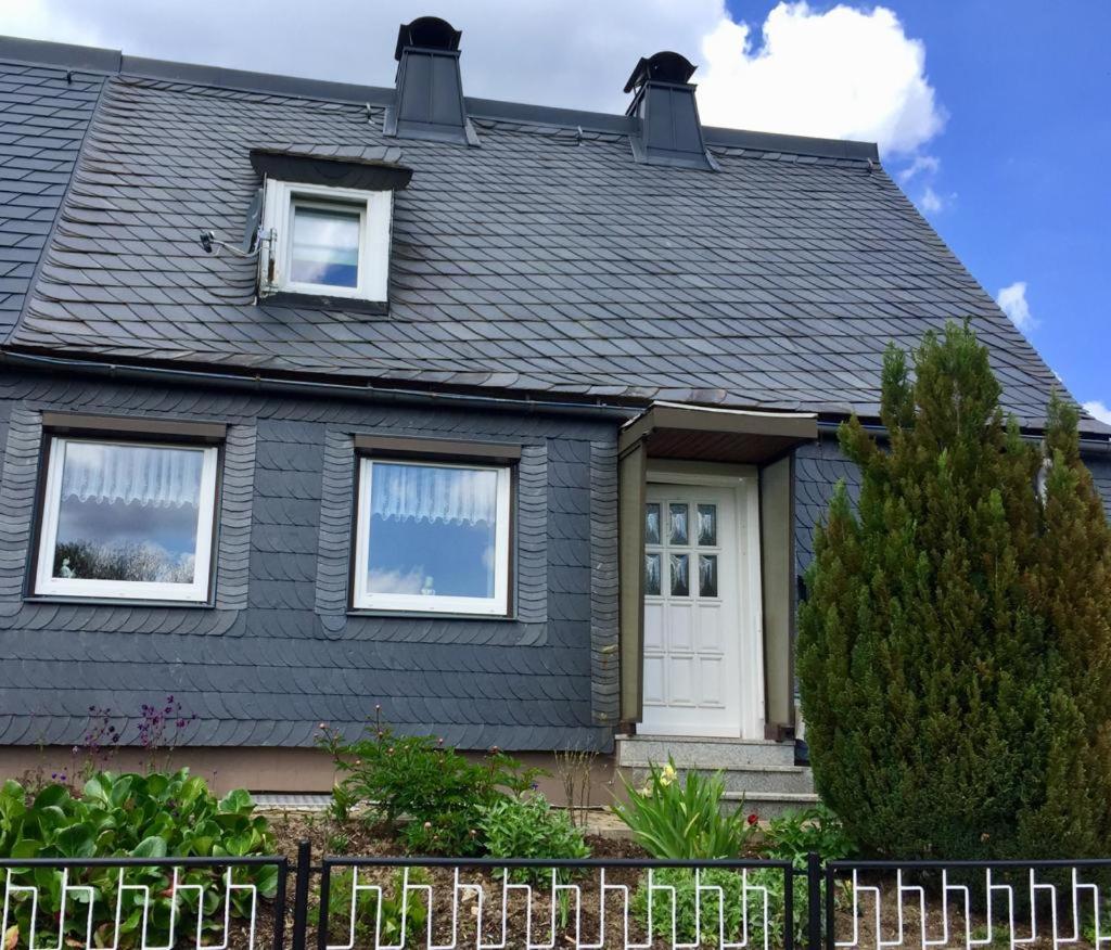Ferienhaus Am Rennsteig Schmiedefeld am Rennsteig Exteriör bild